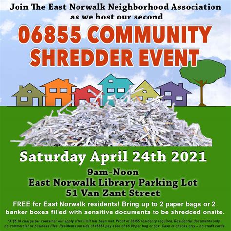 Washington <strong>County</strong> offers free paper <strong>shredding events</strong> for confidential papers at the Environment Center. . Suffolk county shredding events